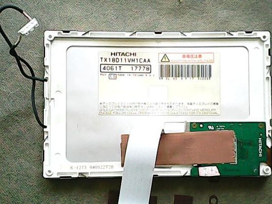 Βιομηχανική LCD επιτροπή TX18D11VM1CAA WVGA 133PPI 800x480 400nits