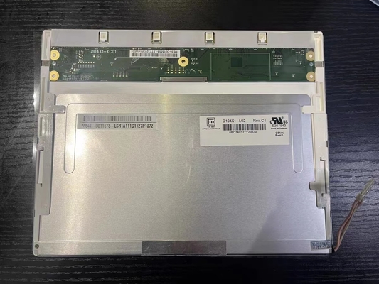 G104X1-L02 INNOLUX 10.4&quot; 1024 ((RGB) × 768 400 cd/m2 Βιομηχανική οθόνη LCD