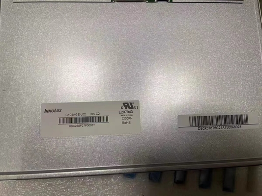 G104AGE-L02 INNOLUX 10.4&quot; 800 ((RGB) × 600 400 cd/m2 Βιομηχανική οθόνη LCD