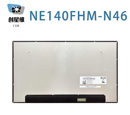 NE140FHM-N46 BOE 14.0&quot; 1920 ((RGB) × 1080, 400 cd/m2 Βιομηχανική οθόνη LCD