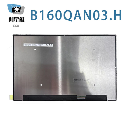 B160QAN03.H AUO 16,0&quot; 2560 ((RGB) × 1600, WQXGA 188PPI 500 cd/m2 Βιομηχανική οθόνη LCD