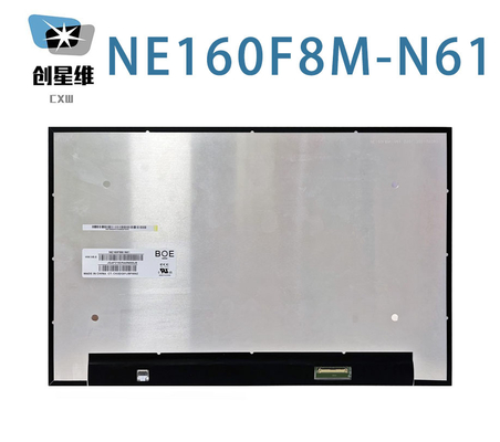 NE160F8M-N61 BOE 16.0&quot; 3072 ((RGB) ×1920 226PPI 400 cd/m2 Βιομηχανική οθόνη LCD