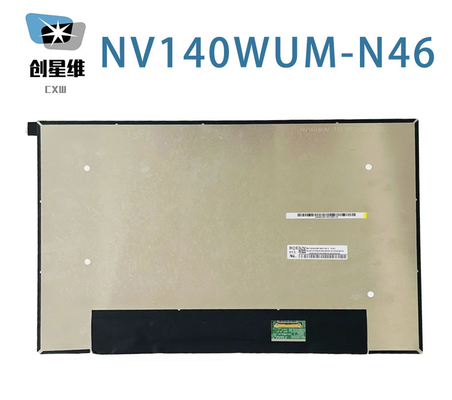 NV140WUM-N46 BOE 14.0&quot; 1920 ((RGB) ×1200, WUXGA 161PPI 250 cd/m2 Βιομηχανική οθόνη LCD