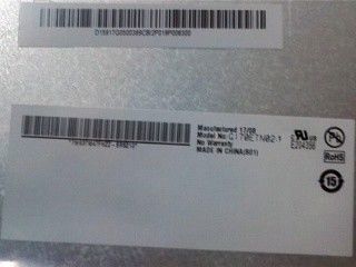 G170ETN02.1 17 ιντσών 1280*1024 800cd/m2 Εικονική οθόνη LCD υψηλής φωτεινότητας