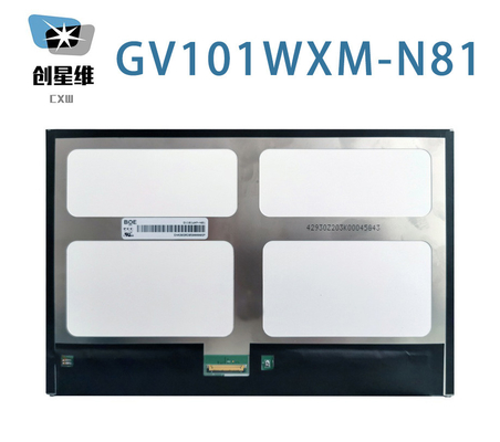 GV101WXM-N81 BOE 10.1&quot; 1280 ((RGB) × 800, 300 cd/m2 Βιομηχανική οθόνη LCD