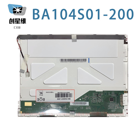 BA104S01-200 BOE 10.4&quot; 800 ((RGB) × 600, 300 cd/m2 Βιομηχανική οθόνη LCD