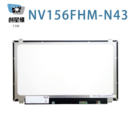 NV156FHM-N43 BOE 15.6&quot; 1920 ((RGB) × 1080, 300 cd/m2 Βιομηχανική οθόνη LCD