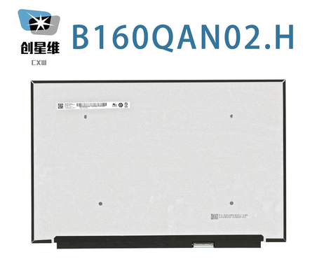 B160QAN02.H AUO 16,0&quot; 2560 ((RGB) × 1600, 350 cd/m2 Βιομηχανική οθόνη LCD