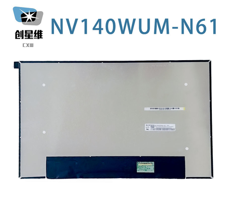 NV140WUM-N61 BOE 14.0&quot; 85/85/85/85 1920 ((RGB) × 1200, Βιομηχανική οθόνη LCD