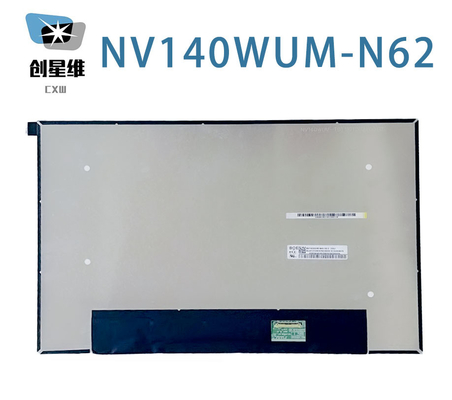 NV140WUM-N62 BOE 14,0&quot; 1920 ((RGB) × 1200, 300 cd/m2 Βιομηχανική οθόνη LCD