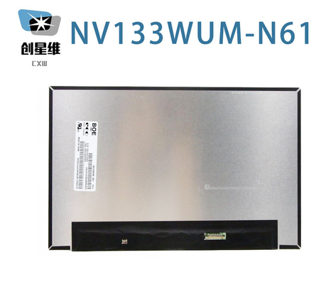 NV133WUM-N61 BOE 13,3&quot; 1920 ((RGB) × 1200, 300 cd/m2 Βιομηχανική οθόνη LCD