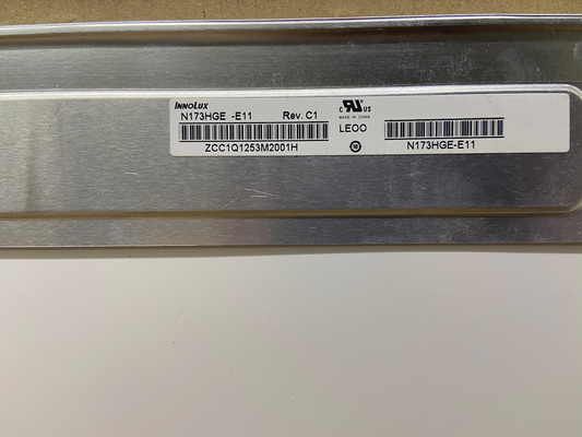 N173HGE-E11 Innolux 17,3&quot; 1920 ((RGB) × 1080, 300 cd/m2 Βιομηχανική οθόνη LCD