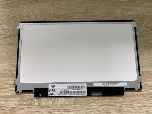 NV116WHM-N49 BOE 11.6&quot; 1366 ((RGB) × 768, 250 cd/m2 Βιομηχανική οθόνη LCD