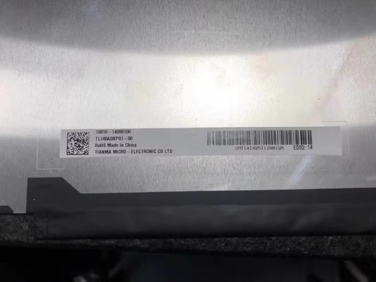 TL140BDXP01-00 AUO 14.0&quot; 1920 ((RGB) × 1080, 300 cd/m2 ΕΝΤΡΟΠΟΙΚΗ ΕΛΚΙΔΑΤΗΣΗ