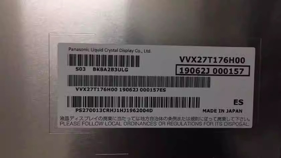 VVX27T176H00 Panasonic 27.0&quot; 2560 ((RGB) ×1440, 350 cd/m2 Βιομηχανική οθόνη LCD