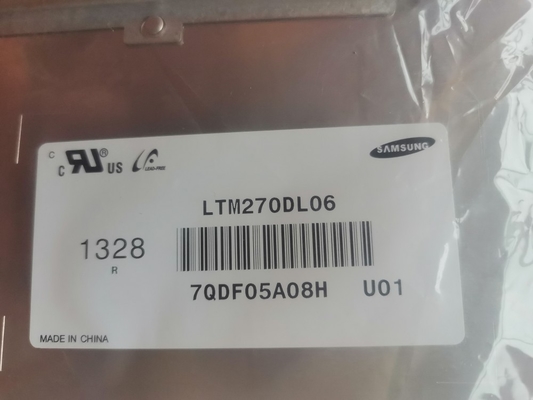 LTM270DL06 27.0 &quot; Samsung 2560 ((RGB) × 1440, 300 cd/m2 Βιομηχανική οθόνη LCD