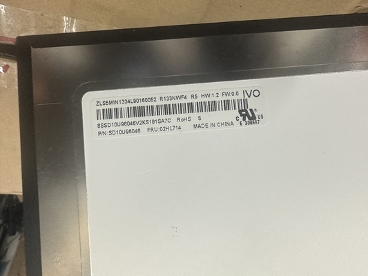 R133NWF4 R5 IVO 13,3&quot; 1920 ((RGB) × 1080, 300 cd/m2 Βιομηχανική οθόνη LCD
