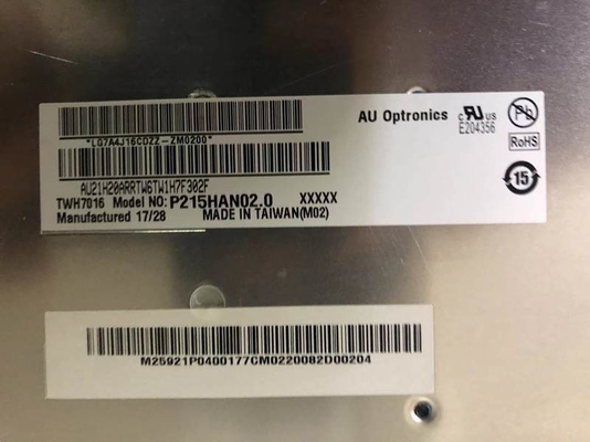 P215HAN02.0 AUO 21,5&quot; 1920 ((RGB) × 1080, 1500 (τύπος)) ((cd/m2) ΕΠΙΔΕΣΙΚΗΣ ΕΛΚΙΔΑΤΙΚΗΣ ΕΠΙΔΕΣ