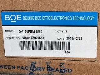 DV190FBM-NB0 BOE 19.1&quot; (1/3 κοπή 21.5&quot;) 1920(RGB) ×360 300 cd/m2 ΙΝΔΥΣΤΙΚΗ ΕΛΚΙΔΙΚΗ ΕΠΙΔΕΣΗ