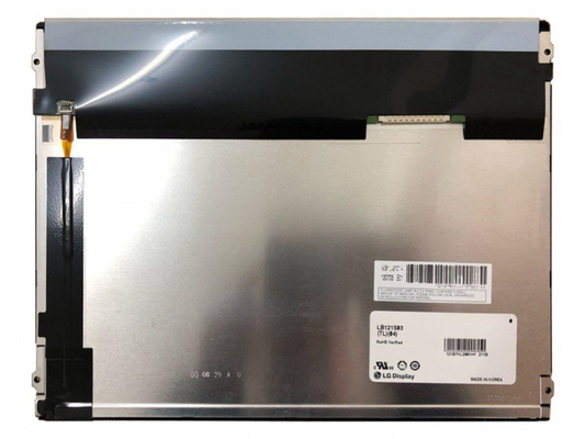 LB121S03-TL04 LG Εικονική οθόνη 12.1&quot;800 ((RGB) × 600, SVGA 82PPI 400 cd/m2 Βιομηχανική οθόνη LCD