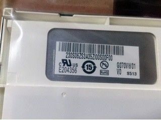 G070VW01 V0 AUO 7,0&quot; 800 ((RGB) × 480 400 cd/m2 80/80/80/80 (τύπος.) ((CR≥10)