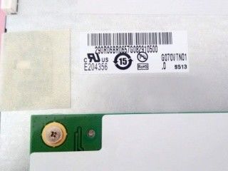 G070VTN01.0 AUO 7.0&quot; 800×480 ((RGB) 300 cd/m2 65/65/50/60 Βιομηχανική οθόνη LCD