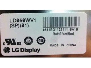 LD050WV1-SP01 5,0 ίντσες 480 ((RGB) × 800 500 cd/m2 LG TFT οθόνη