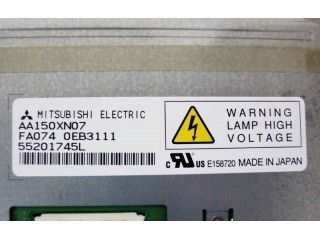 AA150XN07 4 PCS CCFL TFT LCD 15 ιντσών Βιομηχανική οθόνη TFT 75/75/50/60 (τύπος.)