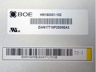 HM150X01-102 15 ιντσών επάνω I/F ιατρικό πίνακα LCD TFT 80/80/80/80 (τύπος)