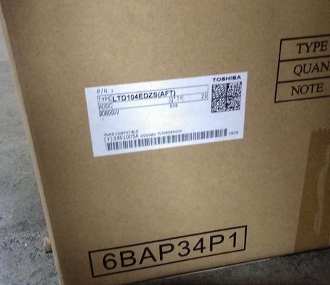 1024x768 TFT LCD Panel LTD104EDZS 45 cd/m2 (τύπος) 024 ((RGB) × 768, XGA 123PPI