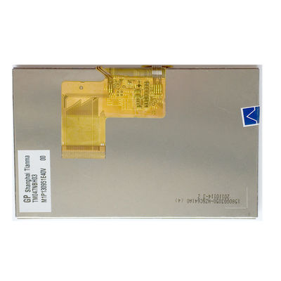 Αντίσταση επαφής 4,7 ίντσες 480*272 TM047NBH03 TFT FPC Panel 70/70/60/70 280 cd/m2