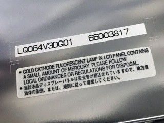 640×480 6,4&quot; γωνία θέασης 70/70/40/70 LQ064V3DG01 VGA 124PPI TFT LCD Panel