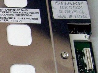 10.4&quot; 640×480 LQ104V1DG21 Στροφή θέασης 70/70/40/70 Sharp TFT LCD Display