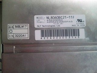 8.4" 119PPI 800cd/m2 Εικονική οθόνη LCD TFT υψηλής φωτεινότητας NL8060BC21-11F