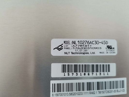 15 επιτροπή NL10276AC30-45D ίντσας 1024*768 TFT LCD με τον οδηγό των οδηγήσεων που χρησιμοποιείται για βιομηχανικό
