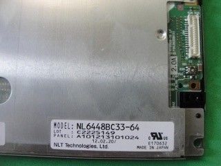 640*480 40% NTSC 450cd/m2 NEC TFT Δείκτης NL6448BC33-64R 3.3/5.0V 262K 40% NTSC