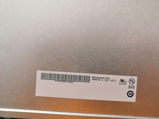 G150XTN03.5 15.0 ίντσες 1024×768 XGA 350cd/m2 Στροφή θέασης80/80/70/80 AUO TFT LCD