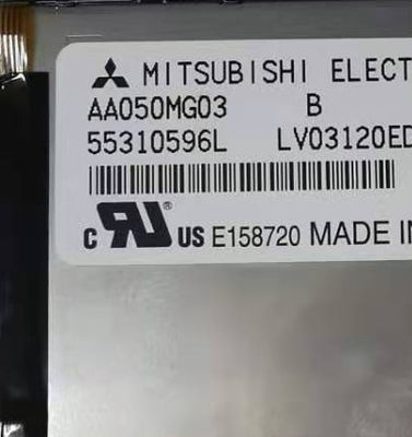 AA050MG03 Mitsubish 5,0 INC 800 (λειτουργούσα θερμοκρασία RGB) ×480: -30 ~ 80 ΒΙΟΜΗΧΑΝΙΚΉ LCD ΕΠΊΔΕΙΞΗ ° 900CD/M2