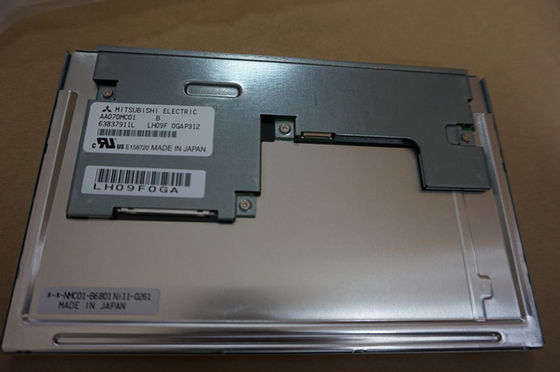 AA070MC01 Mitsubishi 7INCH 800×480 1000CD/M2 WLED LVDS Βιομηχανική οθόνη LCD
