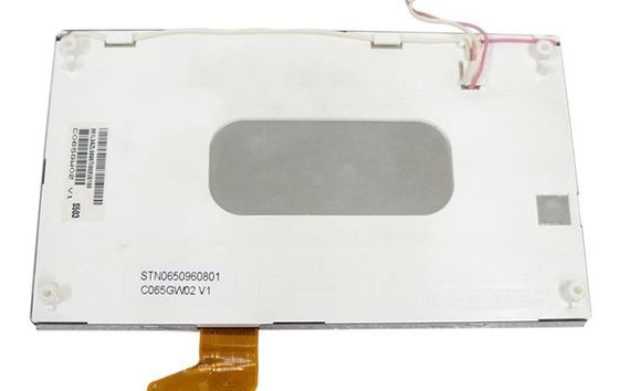 C065GW02 V1 AUO 6.5INCH	Αναλογική λειτουργούσα θερμοκρασία 400×234RGB 550CD/M2 CCFL: -30 ~ 85 ΒΙΟΜΗΧΑΝΙΚΉ LCD ΕΠΊΔΕΙΞΗ °C