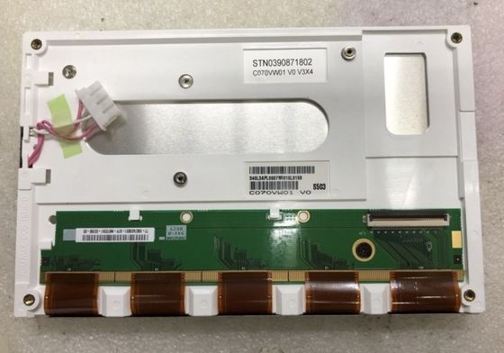 C070VW01 V0 AUO   Λειτουργούντα Temp 7INCH 800×480RGB 650CD/M2 CCFL TTL.: -30 ~ 85 ΒΙΟΜΗΧΑΝΙΚΉ LCD ΕΠΊΔΕΙΞΗ °C