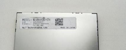 Δείκτης NLT 4.2&quot; 480×640 WLED RSDS NEC TFT 280nits NL4864HC13-01A