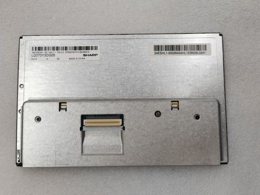 7» LCM 800×480RGB	350cd/m ²   LQ070Y3DG05 αιχμηρός	Επίδειξη TFT LCD