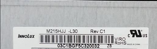 Ιννόλουξ 21,5&quot; 250 cd/m2 Tft Lcd Screen M215HJJ-L30 Rev.C1 89/89/89/89 (τύπος.)