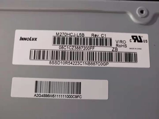 M270HCJ-L5B INNOLUX 27,0» 1920 (RGB) ×1080 250 ΒΙΟΜΗΧΑΝΙΚΉ LCD ΕΠΊΔΕΙΞΗ CD/M ²