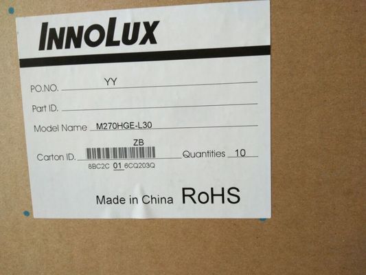 M270HGE-L30 CHIMEI INNOLUX 27,0» 1920 (RGB) ×1080 300 ΒΙΟΜΗΧΑΝΙΚΉ LCD ΕΠΊΔΕΙΞΗ CD/M ²