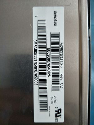 M280DGJ-L30 INNOLUX 28,0» 3840 (RGB) ×2160 300 ΒΙΟΜΗΧΑΝΙΚΉ LCD ΕΠΊΔΕΙΞΗ CD/M ²