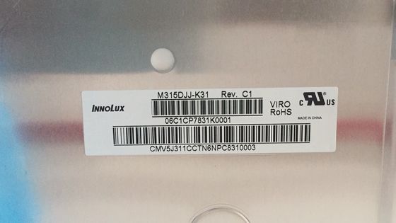 M315DJJ-K31 INNOLUX 32,0» 3840 (RGB) ×2160 400 ΒΙΟΜΗΧΑΝΙΚΉ LCD ΕΠΊΔΕΙΞΗ CD/M ²