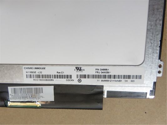 N116B6-L02 CMO 11,6» 1366 (RGB) ×768 200 ΒΙΟΜΗΧΑΝΙΚΉ LCD ΕΠΊΔΕΙΞΗ CD/M ²