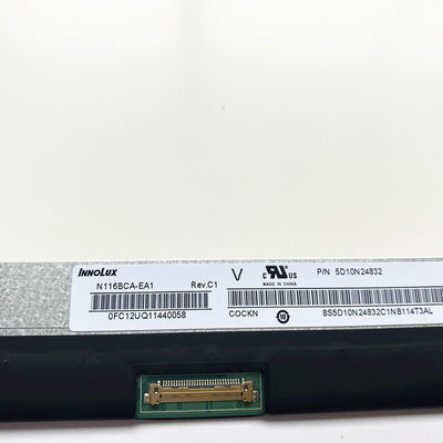 N116BCA-EA1 INNOLUX 11,6» 1366 (RGB) ×768 250 ΒΙΟΜΗΧΑΝΙΚΉ LCD ΕΠΊΔΕΙΞΗ CD/M ²